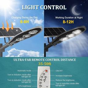 img 2 attached to 50000LM Lovus 1000W Solar Commercial Street Light With Remote Control And Dusk To Dawn For Highway, Parking Lot, Stadium - ST200-007
