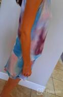 картинка 1 прикреплена к отзыву Женский пижамный комплект с короткими рукавами и шортами с рюшами: удобная домашняя одежда для ночного сна и отдыха от Charles Stennis