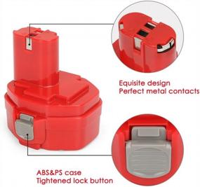 img 3 attached to PowerGiant 14.4V 2.0Ah Replacement Battery For Makita 1433 1434 PA14 1422 1420 1435 1435F 194172-2 193158-3 192600-1 6233D 6337D 6333D 6933Fd 6228D 6935Fd