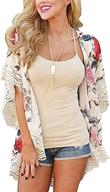 🌺 tropical hawaiian women's clothing: trendy womens cardigans chiffon at swimsuits & cover ups logo