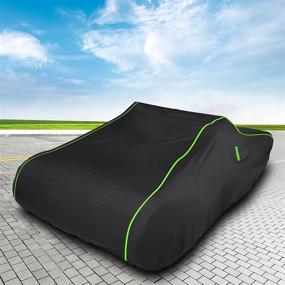 img 3 attached to 🛡️ Ryker Cover: Waterproof 420D Oxford Fabric Outdoor Protection for Can Am Ryker 600 900