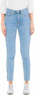 эластичные джинсы-скинни для женщин-юниоров с неподвластной времени средней посадкой - hocaies логотип