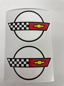 img 1 attached to 2 Corvette C4 Decals SBDdecals Com