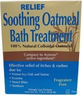 🛀 soothe and relax with relief soothing oatmeal bath treatment логотип