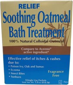 img 4 attached to 🛀 Soothe and Relax with Relief Soothing Oatmeal Bath Treatment