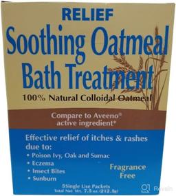 img 3 attached to 🛀 Soothe and Relax with Relief Soothing Oatmeal Bath Treatment