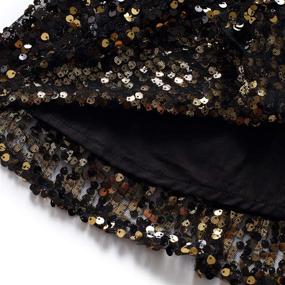 img 2 attached to Girls' Clothing Flofallzique Sequin Skirts for Dancewear - Skirts & Skorts