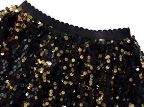 img 1 attached to Girls' Clothing Flofallzique Sequin Skirts for Dancewear - Skirts & Skorts