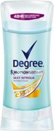 degree women antiperspirant deodorant intrigue personal care logo