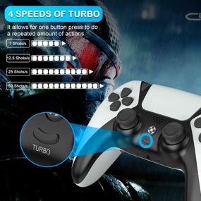 img 1 attached to Get The Ultimate Gaming Experience With OUBANG Ymir Elite PS4 Controller With Turbo And Back Paddles