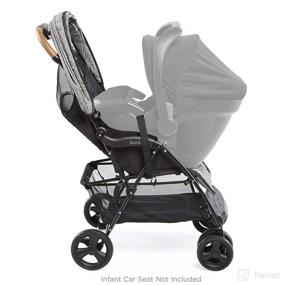 img 1 attached to 👶 Contours Quick Lightweight Travel Stroller with Infant Car Seat Compatibility: Smoke Grey - Convenient and Versatile