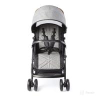👶 contours quick lightweight travel stroller with infant car seat compatibility: smoke grey - convenient and versatile logo