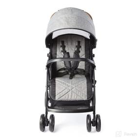 img 2 attached to 👶 Contours Quick Lightweight Travel Stroller with Infant Car Seat Compatibility: Smoke Grey - Convenient and Versatile