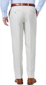 img 2 attached to Haggar Men'S Premium Comfort Dress Pant Classic Fit Reg. And Big & Tall Sizes,