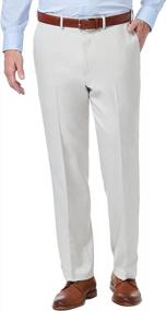 img 4 attached to Haggar Men'S Premium Comfort Dress Pant Classic Fit Reg. And Big & Tall Sizes,