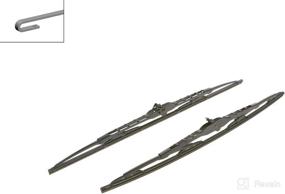 img 1 attached to 👁️ Bosch Twin Spoiler 3397001582 OEM Replacement Wiper Blade Set - 22"/21" - Enhanced Visibility for Optimum Driving Conditions