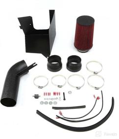 img 1 attached to DNAMotoring CAIP 3 HS CK96V8 BKBK Intake System Shield