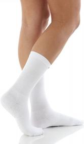 img 2 attached to Ultimate Value Pack: 72 Pairs of Cotton Crew Socks for Men and Women - Sporty Styles Galore!