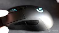 img 1 attached to 💡 Logitech G403 Hero 25K Gaming Mouse with Lightsync RGB, Lightweight 87G+10G Optional, Braided Cable, and Rubber Side Grips - Boost your Performance with 25, 600 DPI review by Riko Doi ᠌