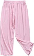 digirlsor toddler elastic bloomers: 👧 girls' clothing pants & capris collection logo