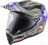 🏍️ woljay dual sport off road motorcycle helmet: d.o.t certified for dirt bikes & atvs logo