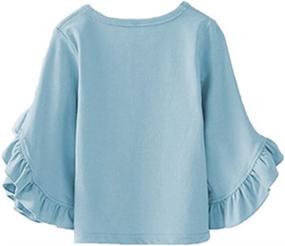 img 3 attached to 👸 Stylish Princess Blouses for Girls - Vibrant and Fashionable Tops, Tees & Blouses for a Playful Childhood