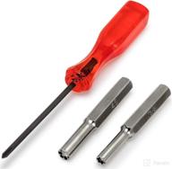 🔧 oiiki 3.8mm & 4.5mm security screwdriver + 2.5mm screwdriver set, game bits tool kit (pack of 3) – enhanced for seo логотип