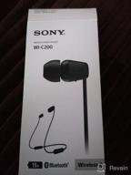 img 2 attached to White Sony WI-C200 Wireless In-Ear Headset/Headphones with Microphone for Phone Calls (WIC200/W) - Improved SEO review by Bang Iyaan ᠌