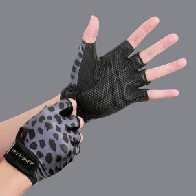 img 2 attached to Weight Lifting Gloves For Women Men - ZEROFIRE Full Palm Protection & Extra Grip Gym, Weightlifting, Fitness, Exercise Training Cycling.