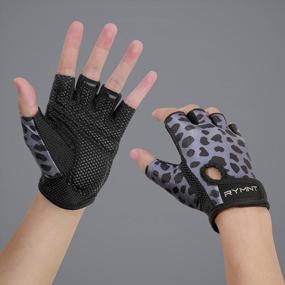 img 3 attached to Weight Lifting Gloves For Women Men - ZEROFIRE Full Palm Protection & Extra Grip Gym, Weightlifting, Fitness, Exercise Training Cycling.