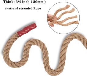 img 2 attached to EMEKIAN Twisted Manila Natural Outdoor Exterior Accessories