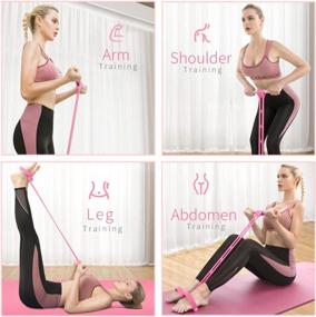 img 1 attached to Get Your Body In Shape With Pedal Resistance Bands - Ideal For Physical Therapy, Yoga, And Home Workouts
