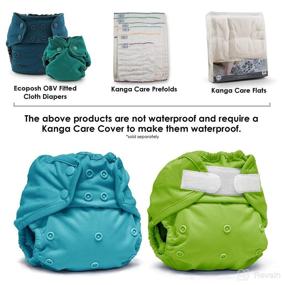 img 1 attached to 👶 Kanga Care Rumparooz Snap Cloth Diaper Cover | Newborn Reusable Diaper - Orchid 4-15 lbs