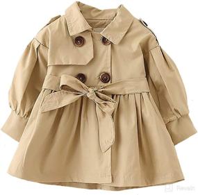 img 4 attached to FullGood Toddler Spring Autumn Windbreaker Apparel & Accessories Baby Boys