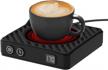 electric coffee cup warmer with 3 temp settings & auto on/off timer - perfect warm gift! logo