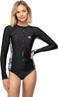 axesea womens bathing printed protection women's clothing : swimsuits & cover ups logo
