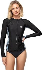 img 4 attached to AXESEA Womens Bathing Printed Protection Women's Clothing : Swimsuits & Cover Ups
