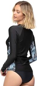 img 2 attached to AXESEA Womens Bathing Printed Protection Women's Clothing : Swimsuits & Cover Ups