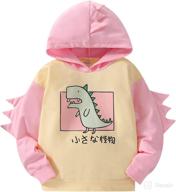 timogg toddler sweatshirts dinosaur pullover apparel & accessories baby boys logo