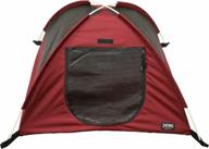 🐾 sturdi products pet tent: stylish bordeaux shelter for your beloved pet logo