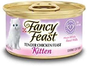 img 1 attached to 🐱 Fancy Feast Kitten Tender Chicken Feast (12 Cans) - 3 oz Each Can, with Enhanced SEO