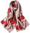gerinly strawberry lovely crochet chilly women's accessories at scarves & wraps logo