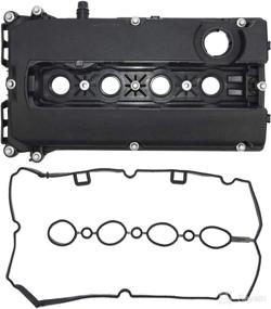 img 4 attached to Chevy 11-15 Cruze 12-15 Sonic 09-11 Aveo Aveo5 09-10 Pontiac G3 2008 Saturn Astra Camshaft Valve Cover (Part# 55558673) incl. Gasket (Part# 55564395)