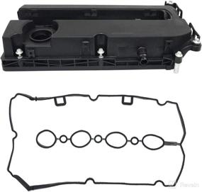 img 1 attached to Chevy 11-15 Cruze 12-15 Sonic 09-11 Aveo Aveo5 09-10 Pontiac G3 2008 Saturn Astra Camshaft Valve Cover (Part# 55558673) incl. Gasket (Part# 55564395)