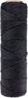 🔒 nylon fiber tarred twine bank line - 250 lb break strength, 200 feet logo