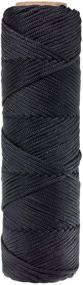 img 1 attached to 🔒 Nylon Fiber Tarred Twine Bank Line - 250 LB Break Strength, 200 Feet