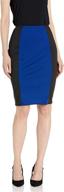 👗 women's clothing: star vixen slimming colorblock houndstooth skirts logo