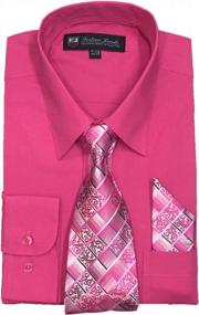 img 3 attached to FORTINO LANDI XXXXLarge Men's Clothing: Matching Handkerchief for Shirts in Style