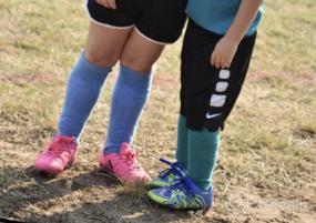 img 6 attached to Comfortable Hawkwell Soccer Toddler Little Girls' Shoes and Athletic Gear: Ideal for Active Play!
