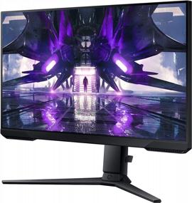 img 2 attached to 🖥️ High Performance SAMSUNG Flagship Borderless Adjustable Kwalicable 24" Monitor - 1920X1080P, 144Hz, Anti Glare Screen